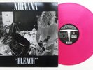 Nirvana - Bleach LP 1992 PINK VINYL US PRESSING Sub Pop SP34 Kurt Cobain Grunge