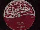 BO DIDDLEY  WHO DO YOU LOVE? / I'M BAD  CHECKER RECORDS BLUES ROCK 78 RPM 187-69