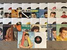 (17 LOT) 45rpms w/ Picture Sleeves FABIAN, PAUL ANKA, CONWAY TWITTY and others