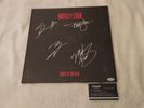 MOTLEY CRUE-Shout at the Devil-FULLY  AUTOGRAPHED LP W/COA-