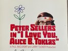 “I LOVE YOU, ALICE B. TOKLAS” LASER DISC HAND SIGNED BY PAUL MAZURSKY (E) W/COA