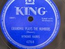 78 RPM Grandma Plays the Numbers Old Age Coming On Wynonie Harris King 4276