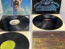 Scorpions & Alice Cooper Records Lovedrive Blackout Schools Out LP's OG Pressing