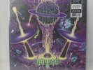 Rings of Saturn Ultu Ulla Green Mint Yellow Swirl with Blue Splatter Vinyl RARE