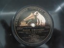 Miss Janotha Pianist Record 78 RPM Fugue By Chopin Gramophone Concert For Queen