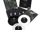 DARKTHRONE - OLD STAR - RARE 7” CLEAR/WHITE/BLACK VINYL BOXSET   BLACK METAL