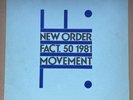 NEW ORDER – Movement 12” LP 1981 early pressing UK  vinyl Record Factory FACT 50