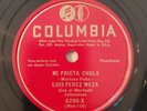 Luis Perez Meza El Gavilan Mi Prieta Chula Columbia 6290 Latin 78 RPM HEAR