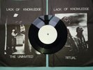 LACK OF KNOWLEDGE THE UNINVITED RITUAL 1982 UK PRIVATE PRESS VINYL 7