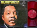 BUD POWELL TRIO LP FANTASY 6006 US 1962 DG MONO RED WAX Charlie Mingus Max Roach