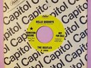 The Beatles US 45 Capitol P-2056 HELLO GOODBYE / I AM THE WALRUS DJ/Promo