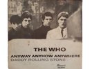 THE WHO, ANYWAY ANYHOW ANYWHERE, RELEASED GERMANY 1965, BRUNSWICK 12296