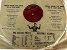 edith piaf 78 rpm la vie en rose columbia records with jacket c 1940s