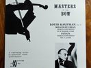 The Kaufman Legacy Vol. 5 **Masters Of The Bow MB 1050 ED1 LP**
