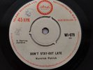 Kentrick Patrick – Don't Stay Out Late / Forever And Ever Island WI-079 K Y834