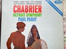 LP CHABRIER DETROIT SYMPHONY PAUL PARAY