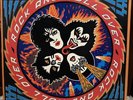 KISS Rock And Roll Over Blue Tear Drop RCA Club Edition Vinyl Record LP 1976