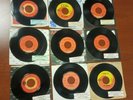 GLEN CAMPBELL 9 RECORDS 45's JUKE BOX TITLE STRIPS SOUTHERN NIGHTS PHOENIX 11