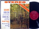 SZIGETI Brahms Horn Trio/Sonata MERCURY LIVING PRESENCE SR-90210 FR1/FR1 NM