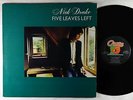 Nick Drake - Five Leaves Left LP - Antilles VG+