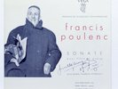 RAMPAL PIERLOT - POULENC flute & piano, trio - SIGNED - VEGA 10