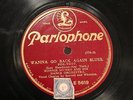JAZZ RONNIE MUNRO ORCH Wanna Go Back Again Blues PARLOPHONE 5619  VV+