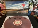 PEARL JAM Yield 2LP VG++ RED & BLACK VINYL W/HYPE STICKER 25TH ANNIVERSARY