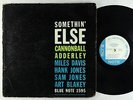 Cannonball Adderley - Somethin' Else LP - Blue Note Mono DG RVG Ear 47 W 63rd