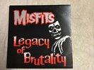 MISFITS LEGACY OF BRUTALITY PLAN 9 CAROLINE RECORDS US 1991 REISSUE