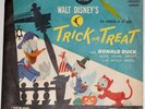 Walt Disney's Trick or Treat 1952 RCA record with puppet show Halloween