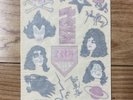 KISS ALIVE II VINYL TATTOO INSERT -AUCOIN