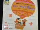 WALT DISNEY IT'S A SMALL WORLD 70s SEALED 7
