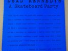 Dead Kennedys A SKATEBOARD PARTY Vinyl LP Album - 1983 German Import  Blue Cover