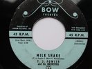 T.J. FOWLER Milk Shake Original US 45 Bow RnB BLUES 7” *LISTEN*