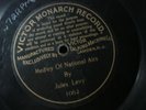 VICTOR MONARCH JULES LEVY MEDLEY OF NATIONAL AIRS 78 RECORD 1062