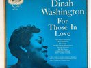 Dinah Washington – For Those In Love Vinyl, LP 1955 Emarcy – MG 36011