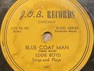 EDDIE BOYD TRIO 78 rpm J.O.B. Records 1007 BLUE COAT MAN - FIVE LONG YEARS
