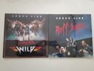 CRAZY LIXX: Forever Wild & Ruff Justice LTD DIE HARD Vinyl LPs Mötley Crüe