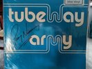 TUBEWAY ARMY TUBEWAY ARMY ( GARY NUMAN ) RARE ORIGINAL BLUE VINYL LP   SIGNED