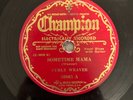 Prewar Blues 78 Curly Weaver - Two Faced Woman/Sometime Mama CHAMPION 50065