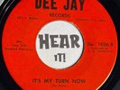 Superb Okla Country Bopper w/ HOOK 45 JIM JAMES It's My Turn Now DEE JAY hear