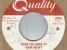 NORTHERN SOUL*DARRELL BANKS*OPEN THE DOOR TO YOUR HEART*QUALITY LABEL*LISTEN
