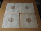 4 EMITEX INNER SLEEVES for HARD DAYS NIGHT THE BEATLES FOR SALE HELP RUBBER SOUL