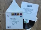 Free Live; Island Pink: Envelope Sleeve NM A1/B1 : 12” Vinyl LP Free UK Post