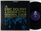 Eric Dolphy & Booker Little - Memorial Album LP - Prestige - PRST 7334 RVG VG+