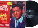 RARE EX(+)  ELVIS PRESLEY GIRLS  GIRLS  GIRLS  1E/1E 1962 RCA UK LP OST FAB COPY