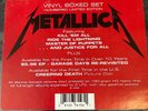 METALLICA VINYL BOX SET(2004 EXPANDED +CREEPING DEATH PICTURE DISC) OUT OF PRINT