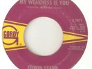 EDWIN STARR My Weakness Is You GORDY MOTOWN NORTHERN SOUL USA 45