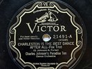 CHARLIE JOHNSON & HIS ORCH - ‘CHARLESTON IS THE BEST DANCE AFTER ALL’ VICTOR 78