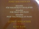 MPS BASF 21 22397-3 GRIEG RHEINBERGER CELLO SONATAS *LUDWIG HOELSCHER RAPF EX/NM
